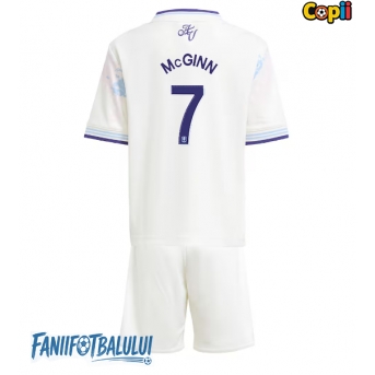 Aston Villa John McGinn #7 Echipament de Fotbal Replică 2025-26 Copii Treilea (+ Șorturi)